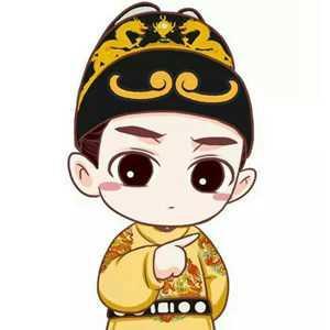 卡通皇帝微信头像