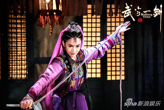武当一剑林伊婷杀青一代侠女西门燕即将登场