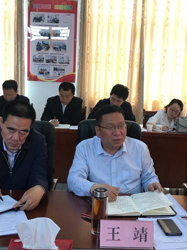 咸阳市副市长王靖带领调研组莅临礼泉永康医院,永康颐养中心检查指导