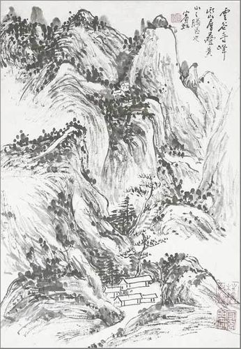 【引用】中国"山水画"vs 西方"风景画"(转)