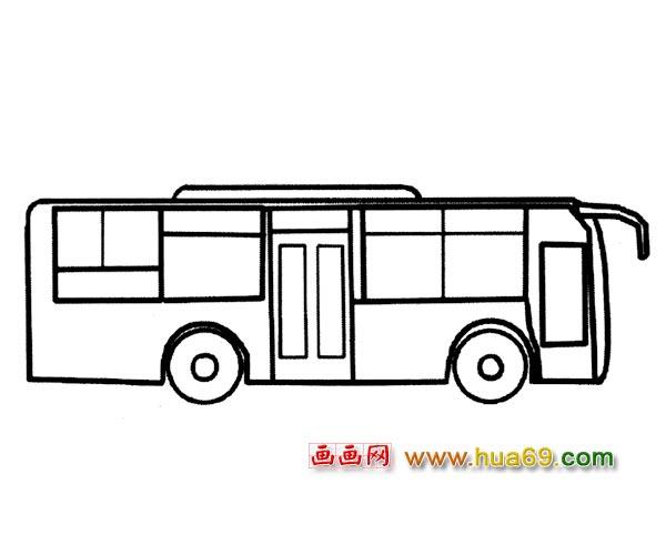 卡通双层公交车简笔画 (第2页)