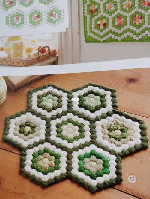 六边形拼布小物做法_手工制作_我的手工日常_兴趣爱好