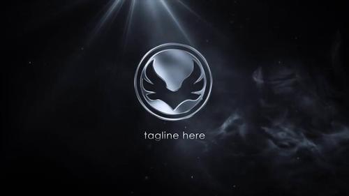 ae模板 神秘暗黑烟雾飘散渲染logo标志模板 ae素材