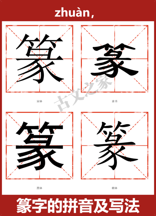 篆的拼音怎么读