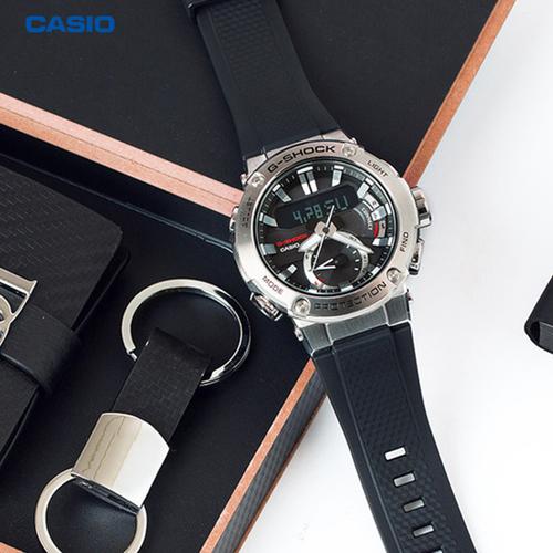 casio卡西欧手表男g shock潮流运动休闲防水男士 手表gst b200系列由