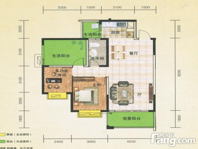 玉林奥园康城户型-玉林房天下