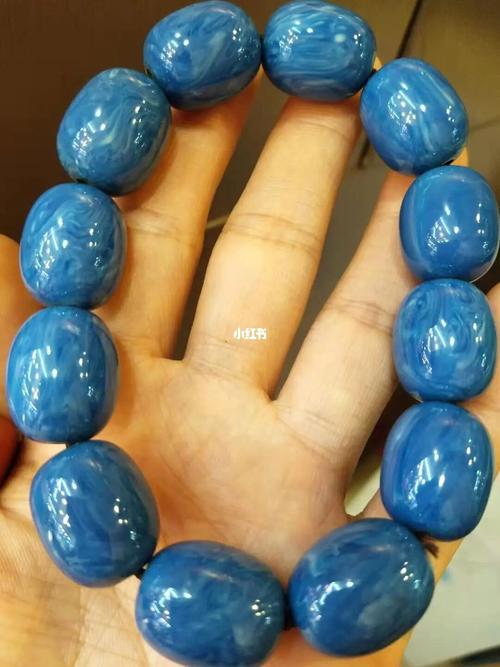 中东蜜蜡 精品蓝雪山蜜蜡手串_中东_蜜蜡_蜜蜡手串_中东蜜蜡_兴趣爱好