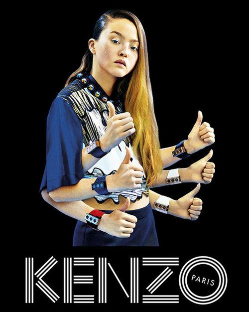 kenzo高田贤三2014春夏广告大片
