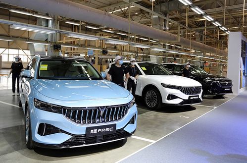 东风公司第5200万辆汽车暨岚图free首台量产车下线