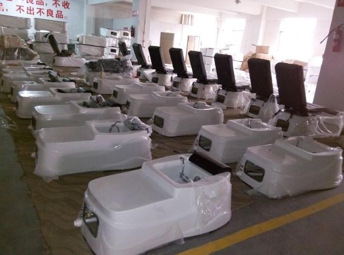 2016年洗头床理发店坐式半躺式陶瓷盆美发冲水冲头床发廊用