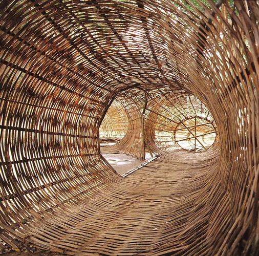 庇护所王文志编织艺术装置展