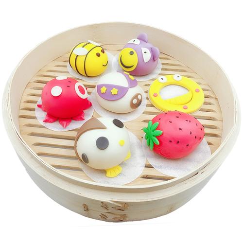 卡通包子馒头模具家用做蒸果蔬动物造型花样面食的全套切模具 - 周八