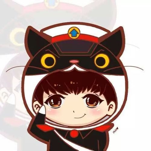 一个又萌,又帅,又可爱的男生卡通qq头像(图片请发给我)