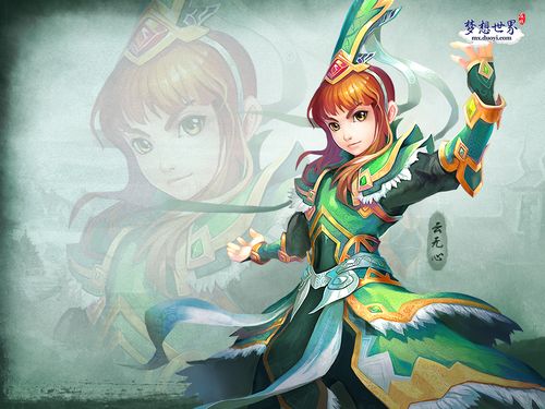 角色大焕新 《梦想世界》全新人物高清壁纸欣赏