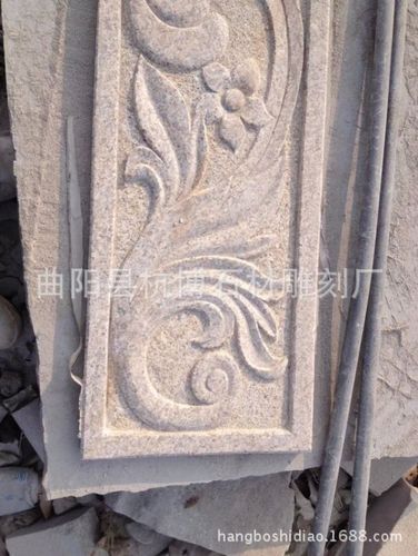 曲阳石材雕刻石雕浮雕 花草人物动物浮雕 中西近古代浮雕