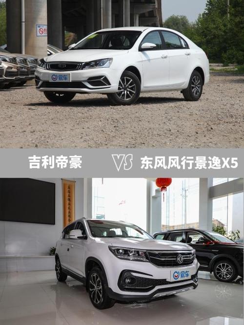 月薪5千还不赶快入手? 帝豪 vs 景逸x5