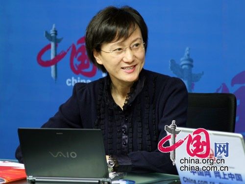 北京奥运火炬接力新闻发言人 李萍