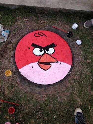 井盖涂鸦创意大赛