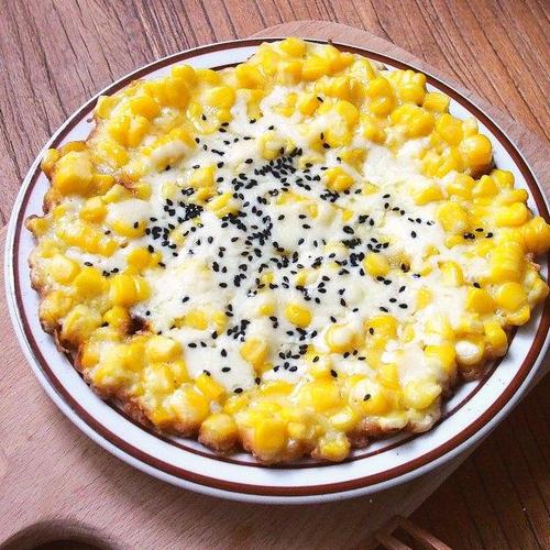 奶酪玉米烙,超美味能量早餐!