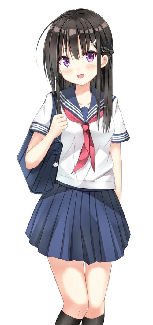 穿着jk制服的少女们动漫手机壁纸