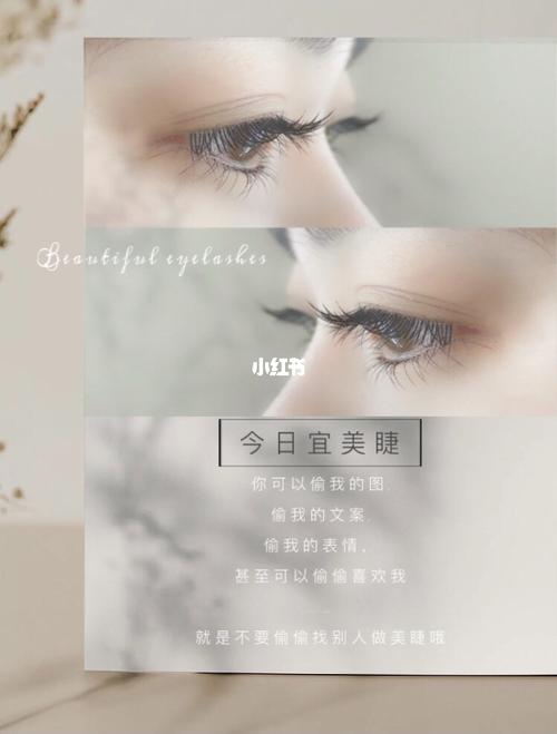 美睫|海报设计|门店宣传_美睫_海报设计_文案_素材