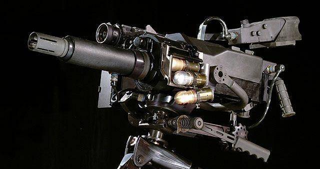 巅峰巨作:自带液晶屏的美军mk47自动榴弹发射器