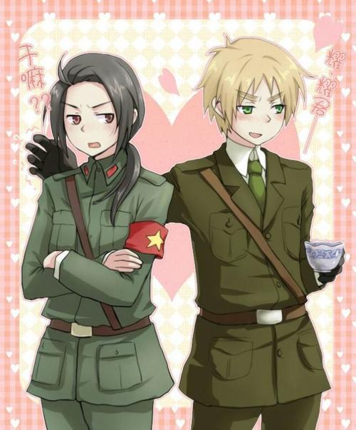 黑塔利亚_朝耀「亚瑟×王耀」 「-何处暖阳不倾城°」