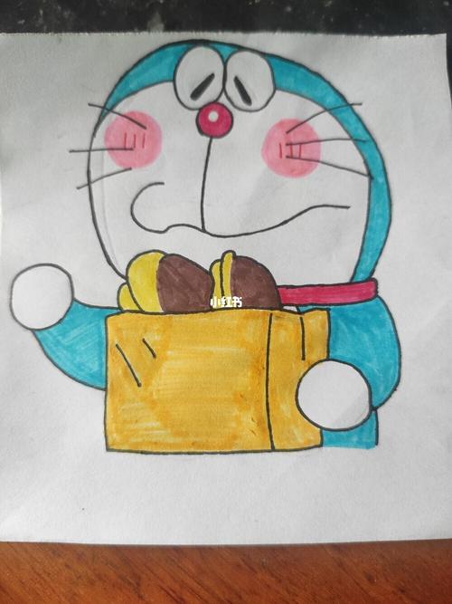 哆啦a梦简笔画铜锣烧_简笔画_铜锣烧_哆啦a梦怎么样_文化_绘画