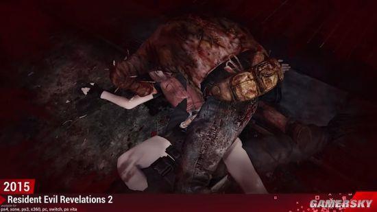 生化危机死亡姿势进化史主角死状越来越高清