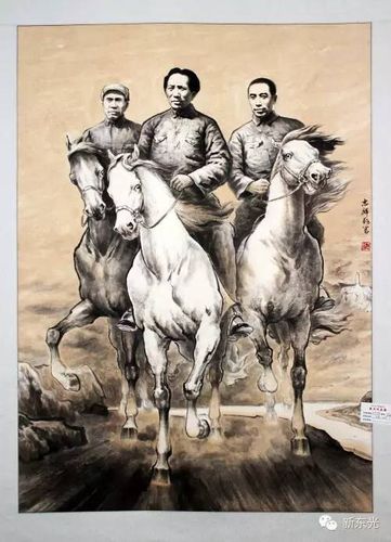东光县"纪念抗日战争胜利70周年"美术作品展