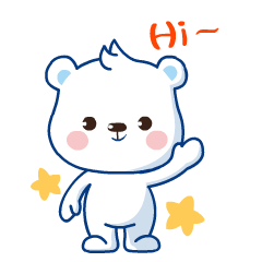 一波白熊的可爱表情包分享给大家,软萌可爱!