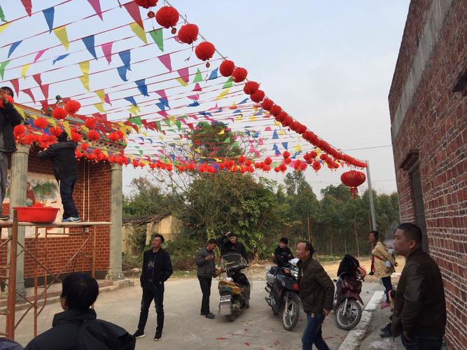 2018年廉江市雅塘镇坡仔村2房装饰迎元宵图片