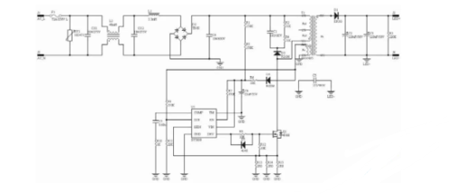 一套完整的小功率恒流led驱动电源设计制作