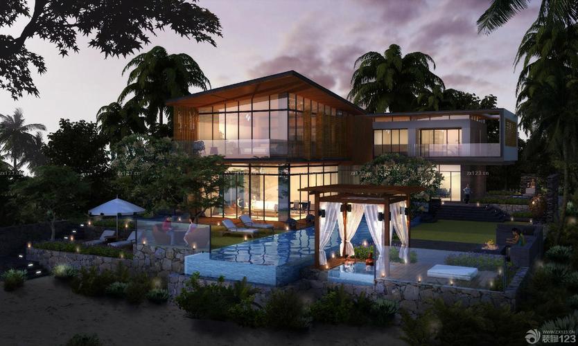 2015最新度假酒店外观设计图片