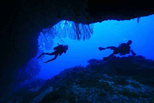 伯利兹大蓝洞:神秘幽暗,世界最大的水下洞穴之一
