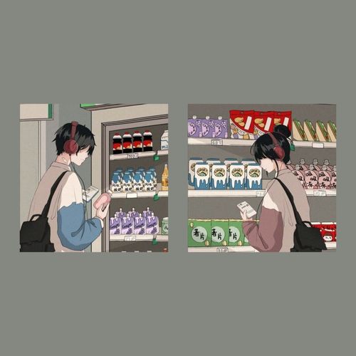 92便利店情头|举案齐眉6组_相册_手绘_小情侣的日常