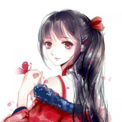 微信二次元古风女生头像图片
