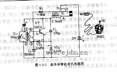 超外差式调幅收音机电路图 课程设计资料