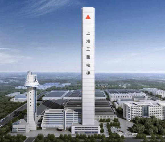 中国最高的电梯测试塔  迅达电梯(schindler)不甘落后,在上海嘉定造了