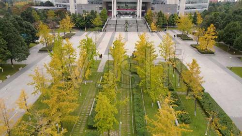 西南交大新校区航拍4k_3840x2160_高清视频素材下载
