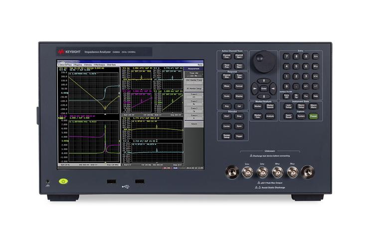 e4990a impedance analyzer, 20 hz to 10/20/30/50/120 mhz