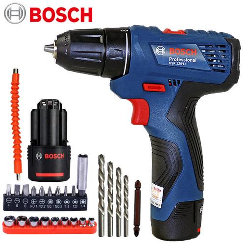 博世bosch电动工具gsr120-li充电电钻12v锂电螺丝起子