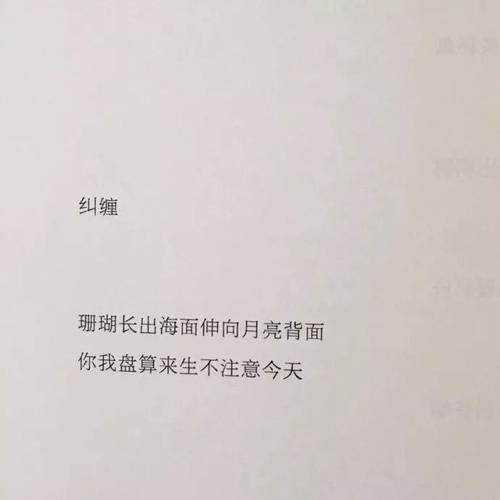 想要的状态是 从不用担心失去