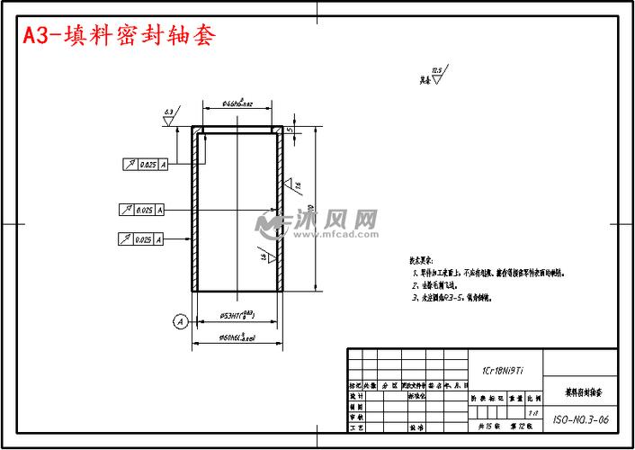 a3-填料密封轴套