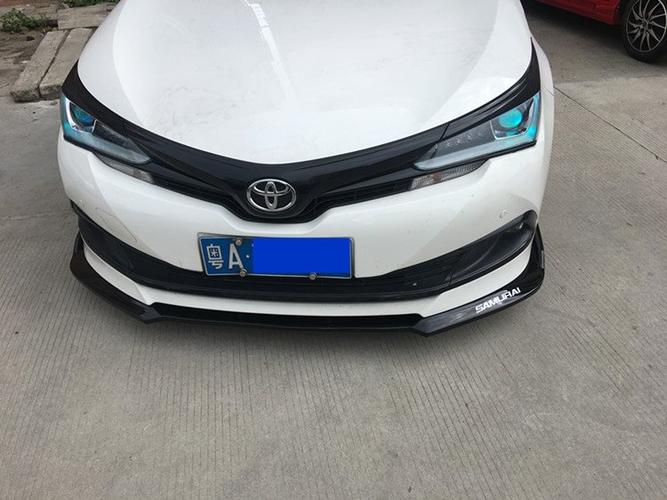 卡罗拉改装大小包围卡罗拉双擎前铲前包围侧裙包角 18