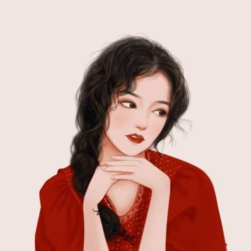 【精选高清头像】女生微信头像,手绘头像,复古风