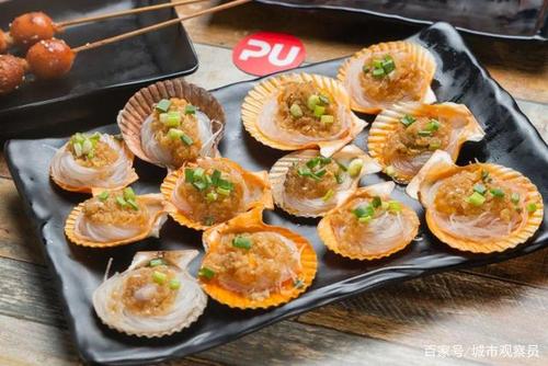 「天河·东圃」鲜嫩扇贝,香辣鸡尖……n 烤串惊爆你的