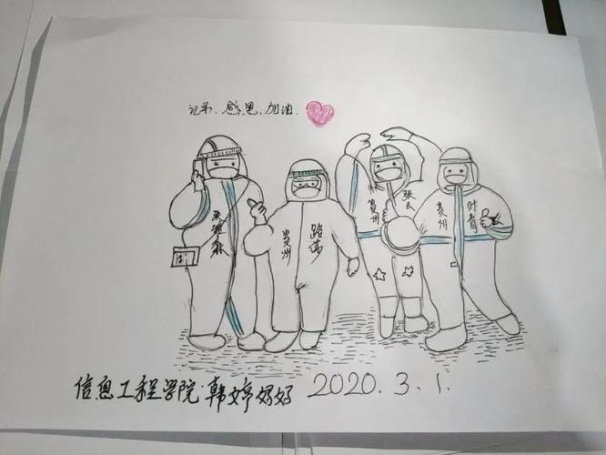 抗击疫情,妈妈有"画"说