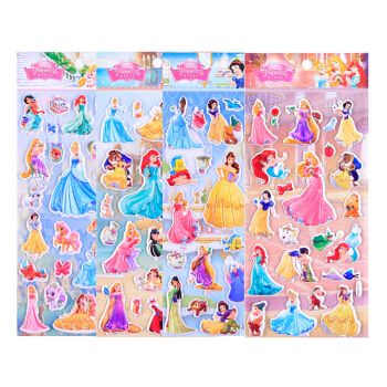 冰雪奇缘贴纸艾莎公主elsa儿童水晶贴贴纸冰雪女王画