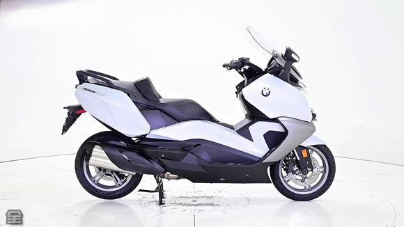 全新宝马c650 双缸踏板摩托车,实车环拍,附怠速声浪